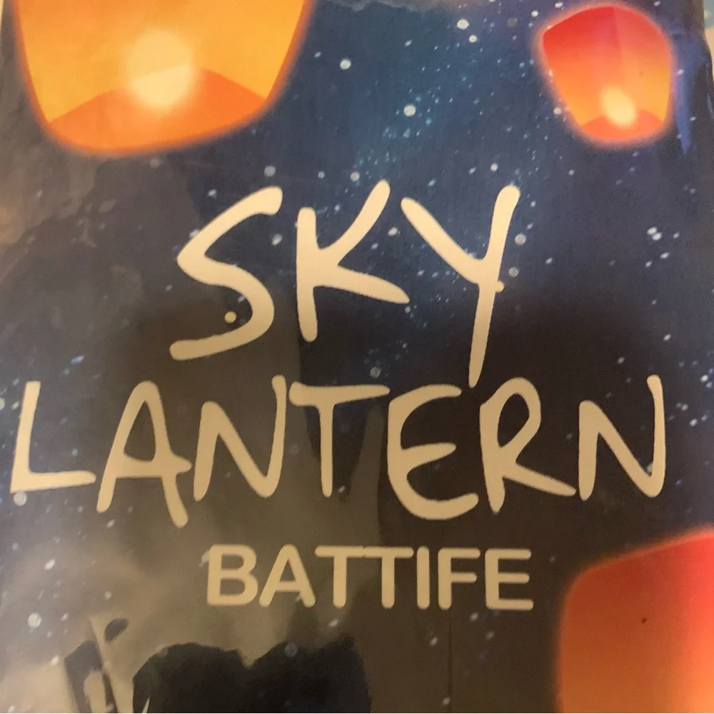 NEW. 2 Packs Sky Lanterns